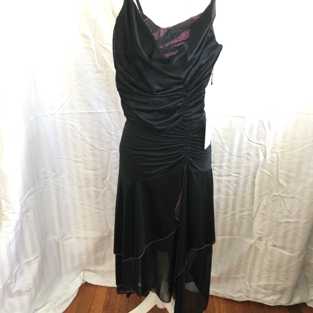 NWT skirt and top fancy wear size 36 black